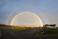 Charlestown, NH - Chestnut Hill Rainbow